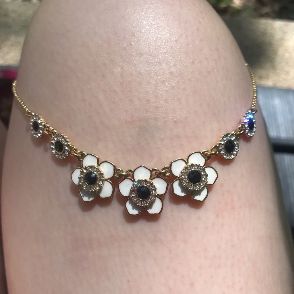 Kate spade flower necklace
